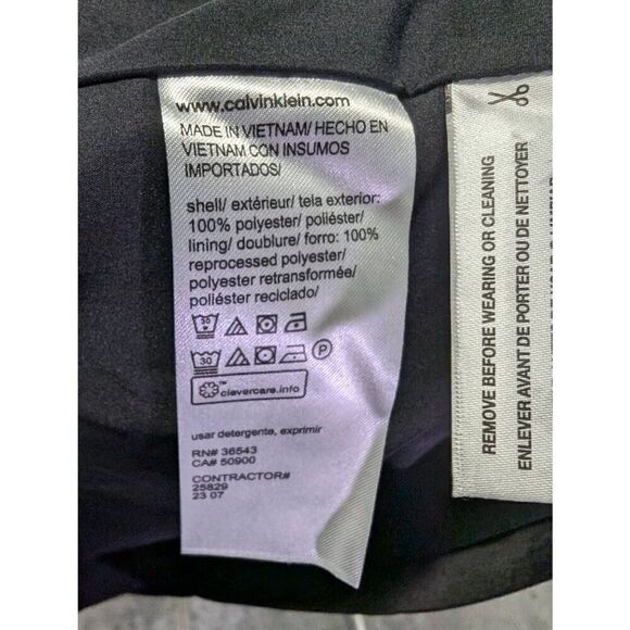 NWT Calvin Klein Relaxed Fit Women’s Suit Jacket Size Large - Picture 6 of 7